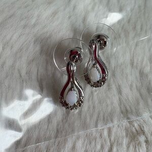 Opal 925 Sterling Silver Earrings